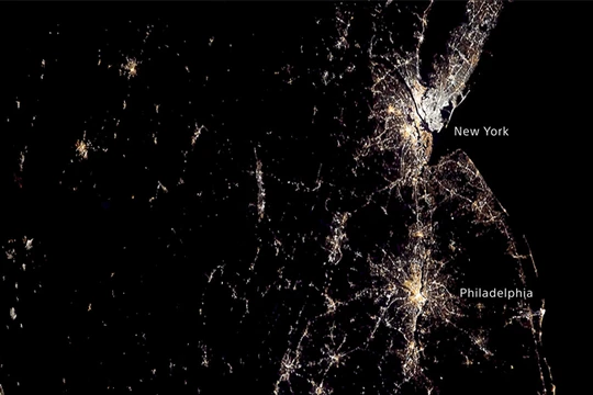 Khả năng xử lý hình ảnh trong điều kiện thiếu sáng rất mạnh của máy ảnh Sony A7S II mang lại những thước phim ấn tượng. (Ảnh: JAXA/Sony)