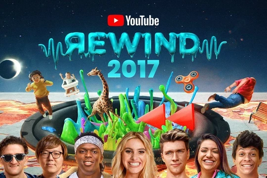Youtube Rewind là video thường niên để tổng kết cho một năm sắp qua. Nguồn: Youtube