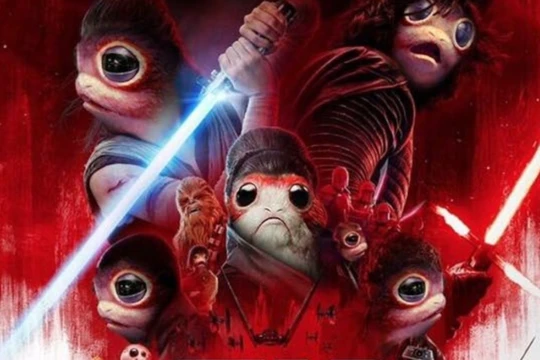 Hình ảnh meme về các chú Porg đang tràn ngập trên mạng xã hội những ngày gần đây. Nguồn: Comic Book