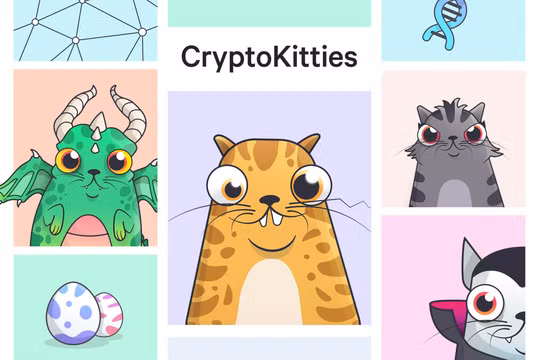 CryptoKitties là tựa game xây dựng trên nền tảng blockchain của Etherium, phát triển bởi studio AxiomZen. Nguồn: AxiomZen