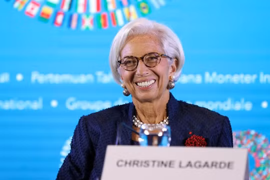 Bà Christine Lagarde. ẢNH: BLOOMBERG