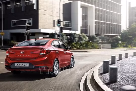 Một mẫu ô tô của hãng Hyundai. Ảnh: Yonhap/TTXVN 