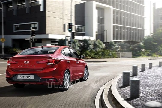 Một mẫu ô tô của hãng Hyundai. Ảnh: Yonhap/TTXVN 