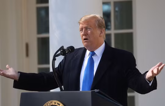 Tổng thống Mỹ Donald Trump. ẢNH: BLOOMBERG