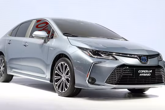 Hình ảnh của Toyota Altis thế hệ 2020 tại nước ngoài. 