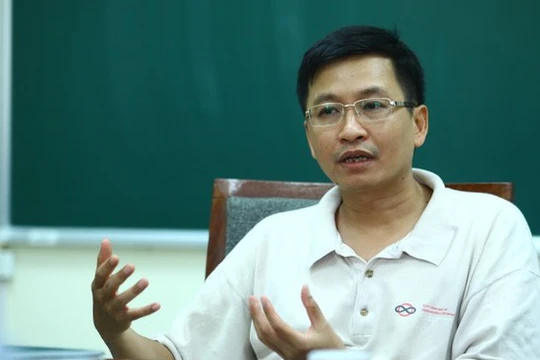 GS TS Phùng Hồ Hải - Phó Chủ tịch kiêm Tổng thư ký Hội Toán học Việt Nam (ảnh: Tuổi trẻ)