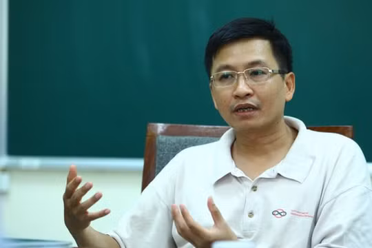 GS TS Phùng Hồ Hải - Phó Chủ tịch kiêm Tổng thư ký Hội Toán học Việt Nam (ảnh: Tuổi trẻ)