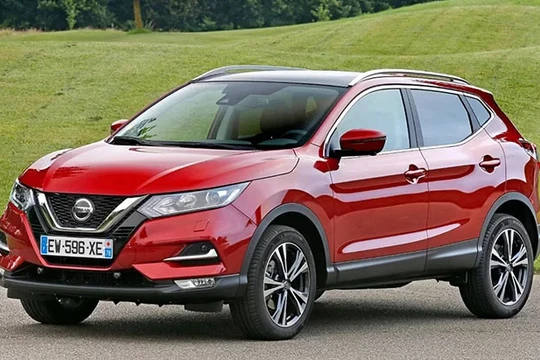 Nissan Qashqai, mẫu xe Nhật hiếm hoi thành công ở châu Âu. Ảnh: Motor1