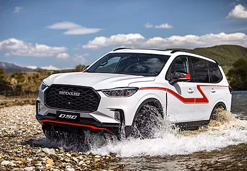 Maxus D90, một mẫu SUV 7 chỗ của hãng xe Trung Quốc. Ảnh: Indianautosblog 