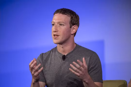 CEO Facebook Mark Zuckerberg. ẢNH: BLOOMBERG