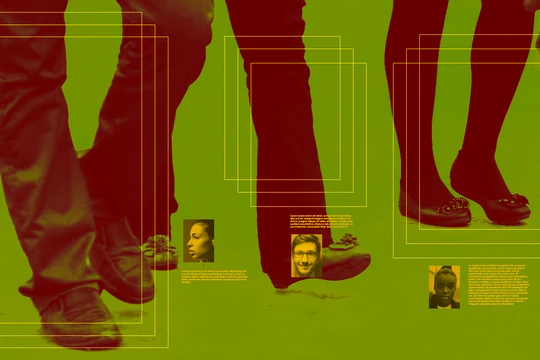 Trung Quốc nghiên cứu AI có khả năng nhận diện từ dáng đi của người dân. Ảnh: Futurism.