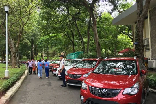 Nhiều người Việt đã sử dụng VinFast Fadil và cảm thấy yêu thích nó. Ảnh:TN 