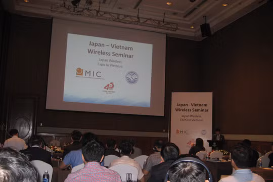 Hội thảo Giải pháp và Công nghệ Không dây Việt Nam - Nhật Bản