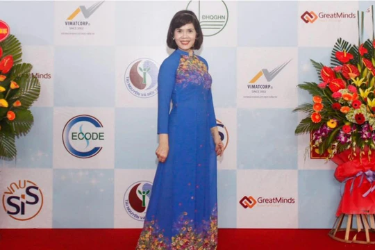 PGS TS Nguyễn Thị Hồng Minh - Chủ nhiệm Khoa các Khoa học Liên ngành, ĐHQG Hà Nội