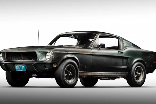 Chiếc Ford Mustang GT đời 1968 nổi tiếng. 