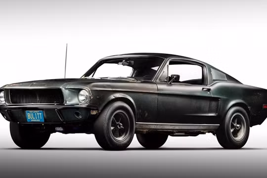 Chiếc Ford Mustang GT đời 1968 nổi tiếng. 