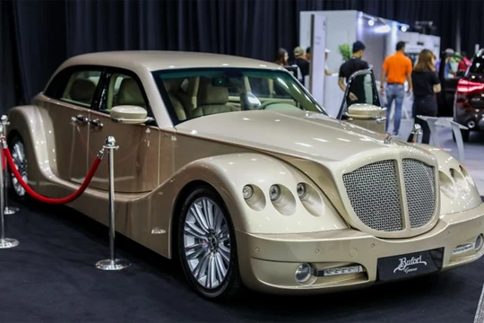 Bufori Geneva tại triển lãm PACE diễn ra trong hai ngày 2 và 3/11. Ảnh: Paultan 