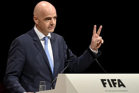  Chủ tịch FIFA Gianni Infantino 