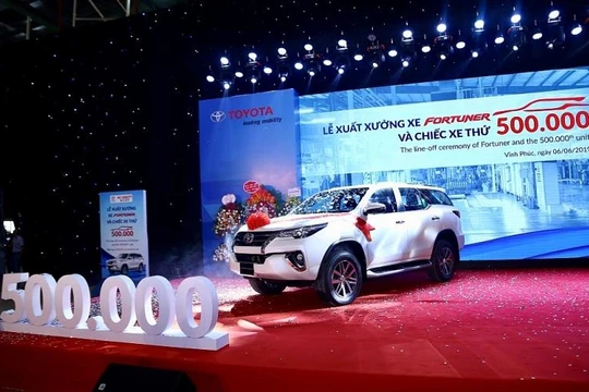 Đây là cột mốc quan trọng trong lịch sử hình thành và phát triển của Toyota tại Việt Nam, đồng thời thể hiện sự nỗ lực của TMV trong việc thúc đẩy sản xuất trong nước theo định hướng của chính phủ, thông qua đó đóng góp cho sự phát triển của ngành công ng