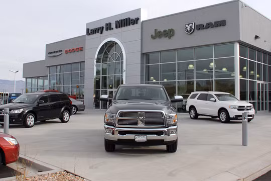 Một đại lý Chrysler-Jeep-Dodge-Ram ở bang Utah, Mỹ. Ảnh: Digital Dealer 
