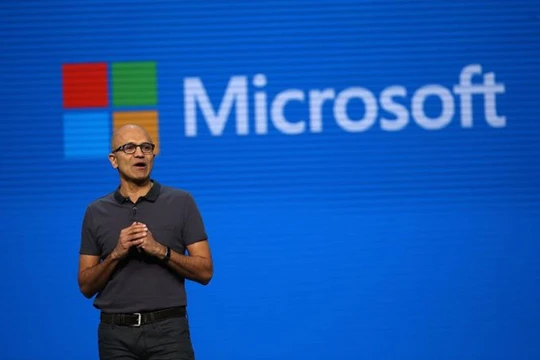 CEO Microsoft Satya Nadella. ẢNH: AFP/GETTY IMAGES