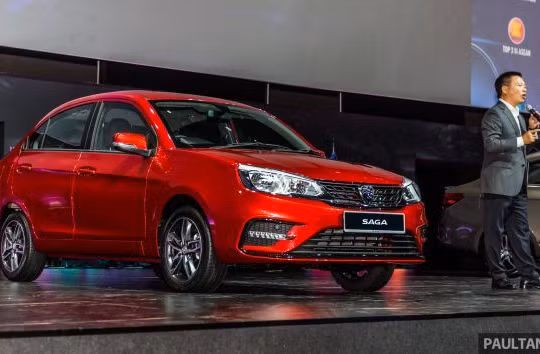 Phiên bản nâng cấp của chiếc sedan giá rẻ Proton Saga vừa được giới thiệu đến người tiêu dùng Malaysia. 