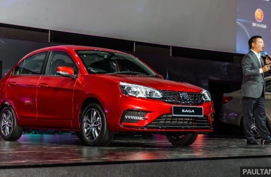 Phiên bản nâng cấp của chiếc sedan giá rẻ Proton Saga vừa được giới thiệu đến người tiêu dùng Malaysia. 
