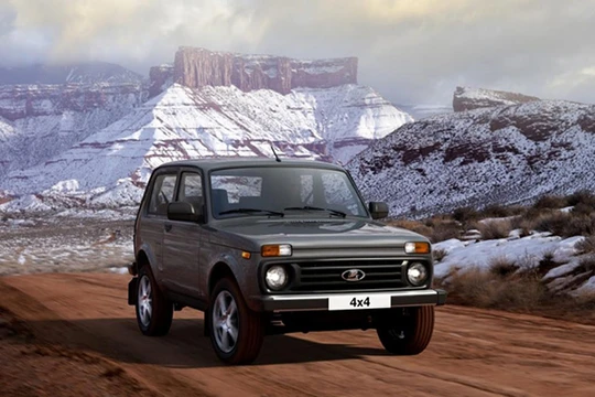 Lada Niva phiên bản mới. 