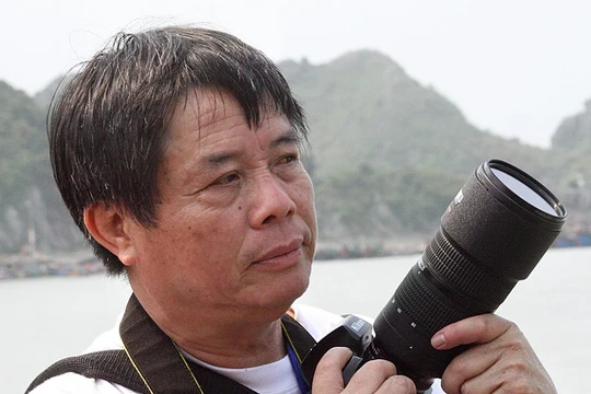 Nghệ sĩ Nhiếp ảnh Vũ Huyến. Ảnh do nhân vật cung cấp