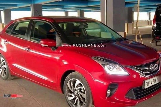 Mẫu xe Toyota Glanza giá rẻ tại thị trường Ấn Độ