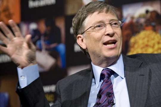 Nhà sáng lập Microsoft Bill Gates cho biết Mỹ cần tiếp tục đóng vai trò như một nhà tài trợ vì sự ổn định ở các nước nghèo hơn có lợi cho toàn thế giới, bao gồm cả Hoa Kỳ © Quỹ Bill & Melinda Gates