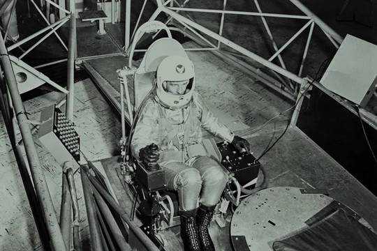 Một nhóm người khuyết tật từng được thử nghiệm để bay vào không gian. Ảnh: Getty.