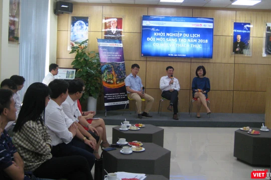 Một buổi tọa đàm về khởi nghiệp trong lĩnh vực du lịch tại Đại học Quốc gia Hà Nội