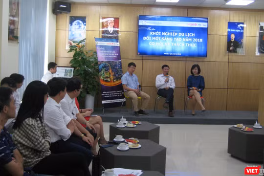 Một buổi tọa đàm về khởi nghiệp trong lĩnh vực du lịch tại Đại học Quốc gia Hà Nội