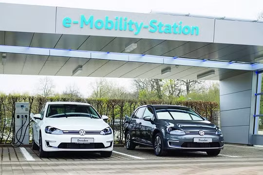 Dòng xe điện e-Golf của hãng xe Volkswagen 