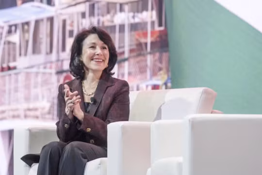  Chân dung bà Safra Catz. Ảnh: David Paul Morris/Bloomberg.