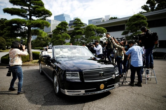 Chiếc limousine đặc biệt sẽ được dùng trong lễ đăng cơ của Nhật hoàng Naruhito
