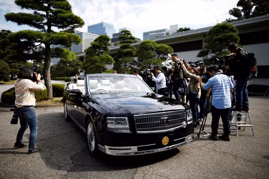 Chiếc limousine đặc biệt sẽ được dùng trong lễ đăng cơ của Nhật hoàng Naruhito