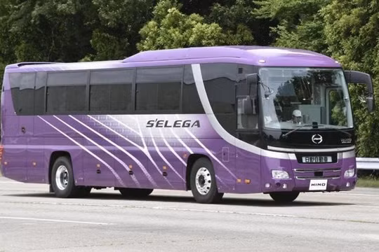 Xe buýt du lịch S'elega của Nhật Bản. Ảnh: The Mainichi