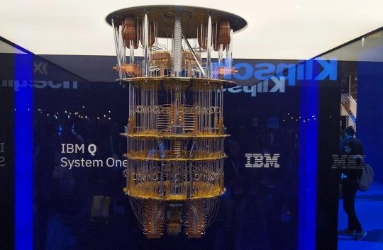 Máy tính lượng tử Q System One của IBM. Ảnh: Extreme Tech.