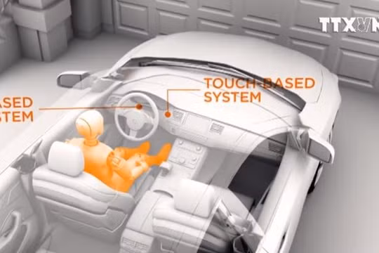 Đồ họa xe vô lăng cảm ứng