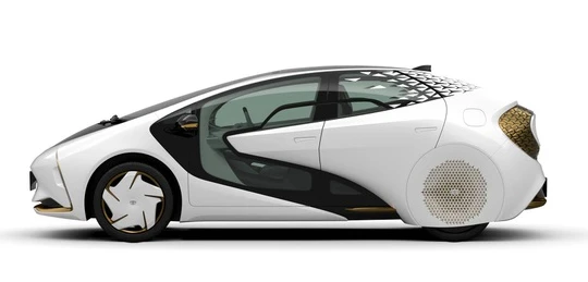 Một mẫu xe tự lái của Toyota