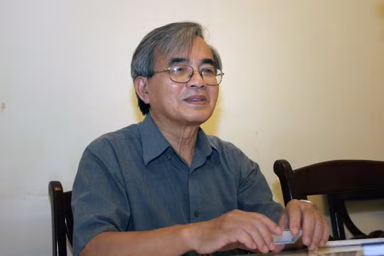 GS TS Phan Đình Diệu. (Ảnh: Lê Anh Dũng)