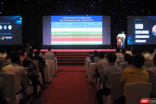 Bộ Tài chính đứng đầu bảng xếp hạng chỉ số Vietnam ICT Index 2019