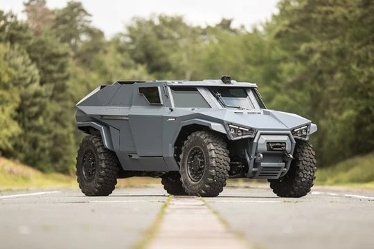Mẫu xe quân sự Arquus Scarabee của Volvo. 