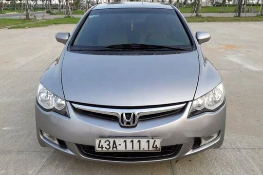 Một mẫu Honda Civic 2009 tại Việt Nam
