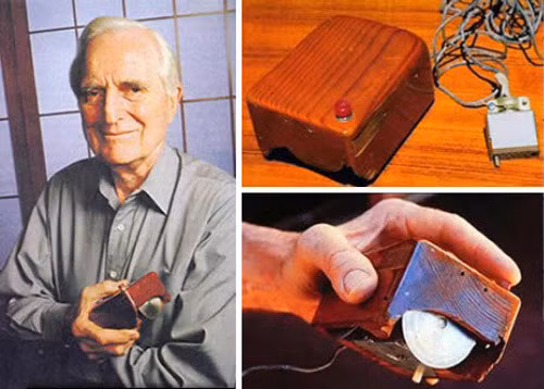 Douglas Engelbart, một kĩ sư người Mỹ đã nộp một sáng chế mà sau này được coi là con chuột máy tính đầu tiên trên thế giới