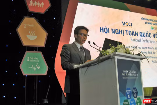 Phó Thủ tướng Vũ Đức Đam phát biểu tại Hội thảo