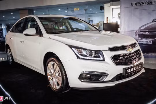7.584 xe Chevrolet Cruze và Orlando bị triệu hồi tại Việt Nam vì lỗi túi khí.