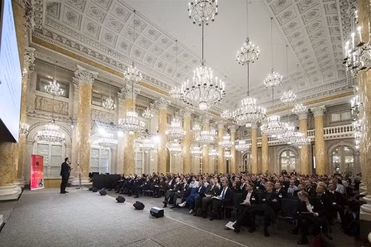 Châu Âu tuyên bố cấp khoản kinh phí đầu tiên cho dự án Lượng tử vào ngày 29/10/2018 tại Vienna, Áo. Nguồn: Nature